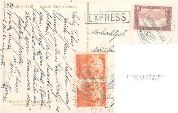 Jesus Christus Christentum v.Molnar Trill Christi Auferstehung – Bild 2