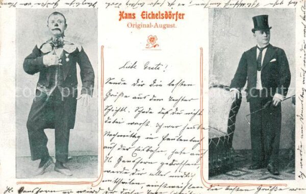 Zirkus Artistik Clown Hans Eichelsdoerfer