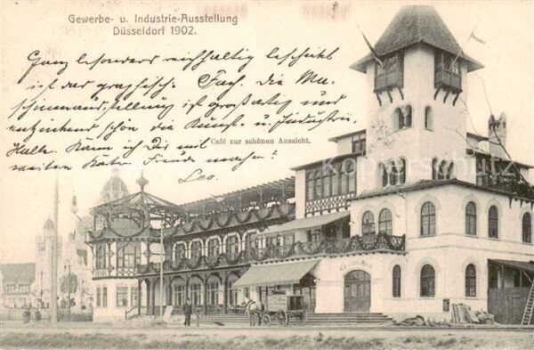 Expositions Gewerbe u. Industrie Ausstellung Duesseldorf 1902