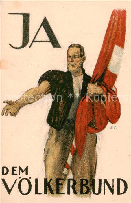 Politik Politics Politique Schweizer Volkerbund