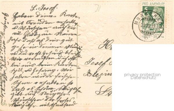 Jahreszahl Blumen  1914 – Bild 2