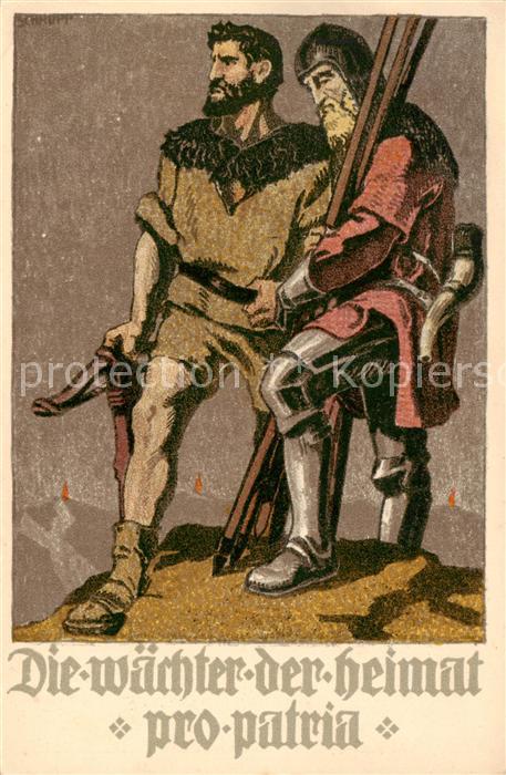 Bundesfeier Schweiz Die wÃ¤chter der heimat pro patria