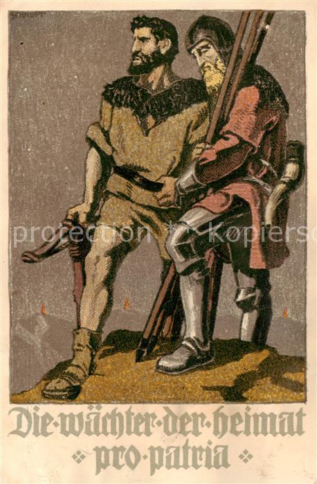 Bundesfeier Schweiz Die wÃ¤chter der heimat pro patria
