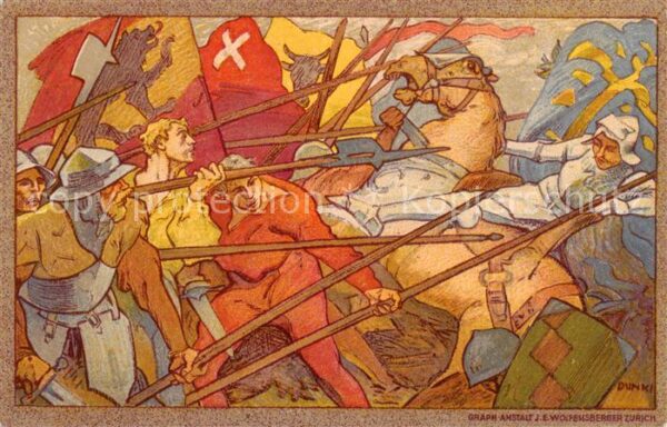 Bundesfeier Schweiz Graph Anstalt
