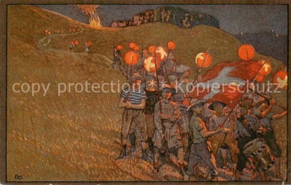 Bundesfeier Schweiz B.J. Roten Kreuz