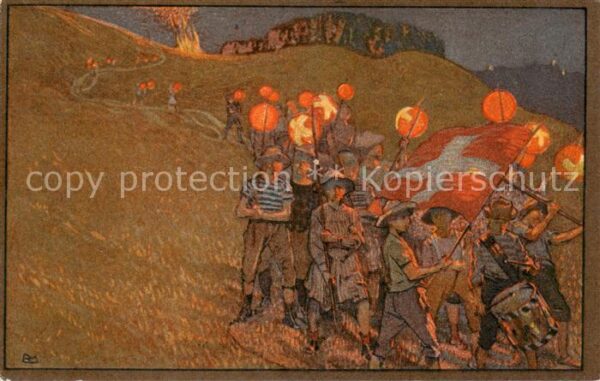 Bundesfeier Schweiz B.J. Roten Kreuz
