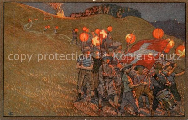 Bundesfeier Schweiz B.J. Roten Kreuz