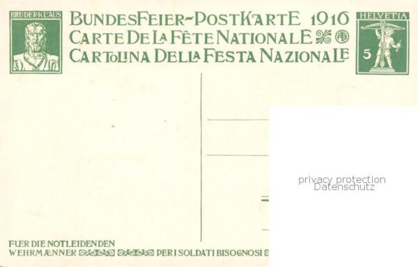 Bundesfeier Schweiz Fuer die Notleidenden – Bild 2