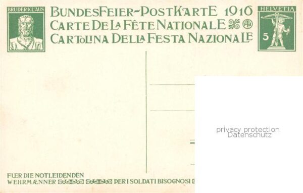 Bundesfeier Schweiz Fuer die Notleidenden – Bild 2