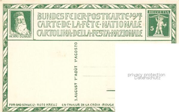 Bundesfeier Schweiz ED.Vallet Roter Kreuz – Bild 2