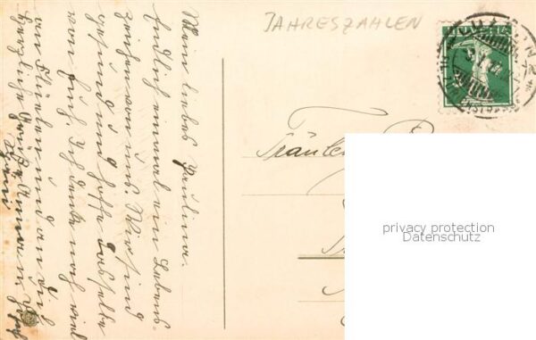 Jahreszahl Glueckwunsch 1917 – Bild 2