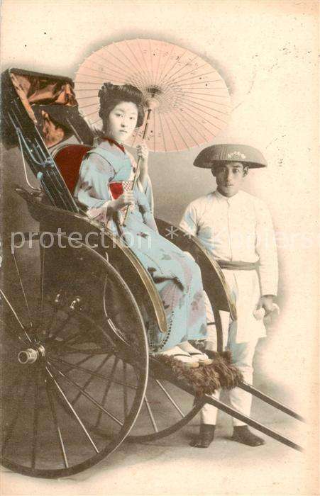 Geisha Japan Kutsche