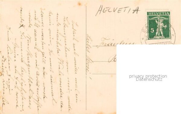 Helvetia Schweiz Die Friedens-Insel E. Erzberger – Bild 2