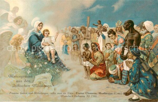 Jesus Christus Christentum Maingruesse  Indische Mission