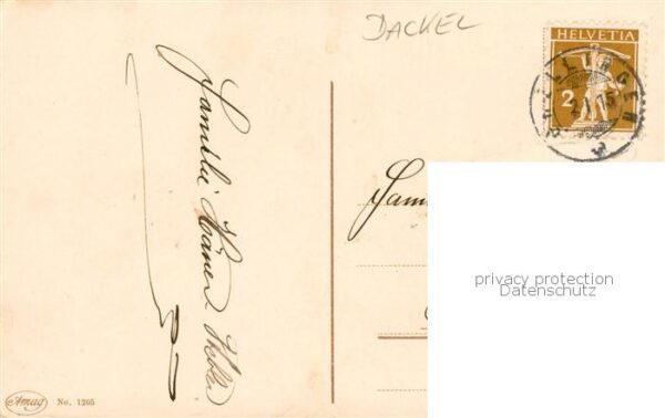Verlag Amag Nr. Nr.1205 Dackel – Bild 2
