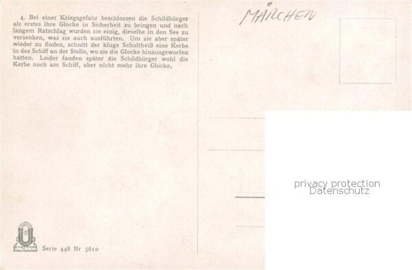 Maerchen Sagen fairy tale conte Herrfurth Die Schildbuerger – Bild 2
