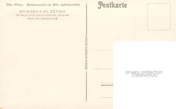 Landwirtschaft Otto Pilny Seidenzucht in 16 J.h – Bild 2