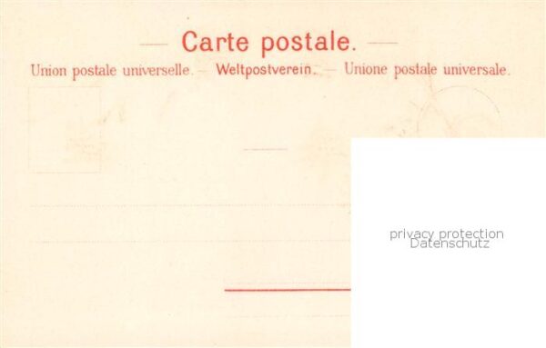 Briefmarken auf Postkarte Schweiz Canton Zuerich – Bild 2