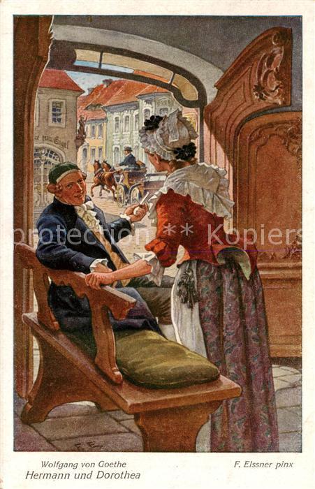 Goethe Johann Wolfgang von Serie 132 Nr.3748 Hermann und Dorothea