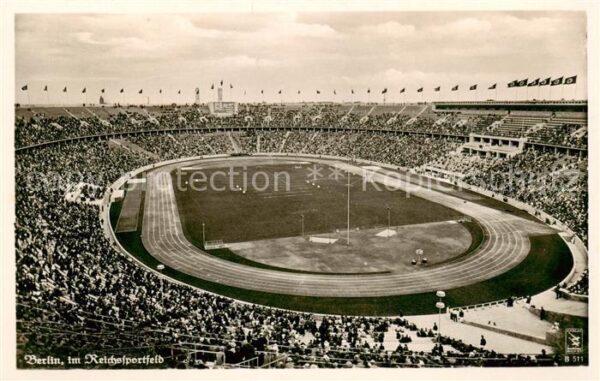 Stadion Stadium Estadio Berlin Reichsfportfeld