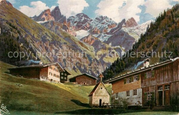 Verlag Wiedemann WIRO Nr. Nr.2382 A  Wiro Oberstdorf Einoedsbach