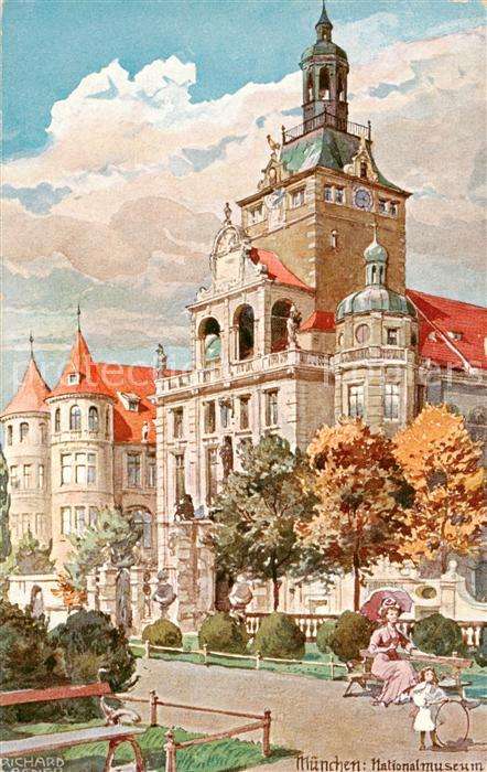 Wagner Richard Kuenstler Muenchen Nationalmuseum Nr.23
