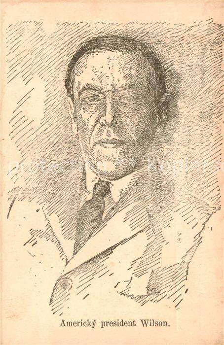 Politik Politics Politique USA President Wilson