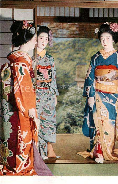 Geisha Japan Budding Geisha