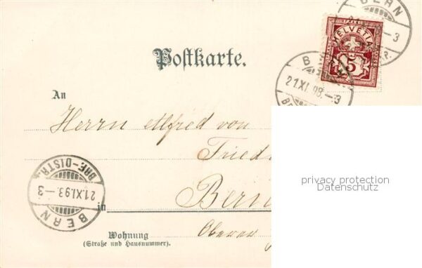 Vermenschlicht Schweine Gewehr Lith.-Anstalt Muenchen Nr.15993 Litho – Bild 2