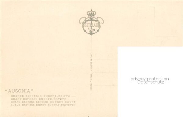 Dampfer Oceanliner AUSONIA – Bild 2