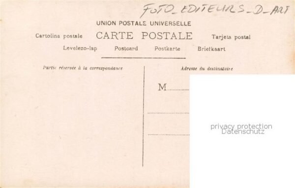 Foto Editeurs d Art Paris Serie 2053 Guionie Opera Comique – Bild 2