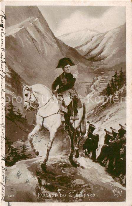Napoleon Bonaparte E.L.D. Nr. 4419 Passage du Bernard
