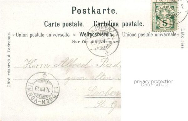 Steinmann C. Nr. Nr.2012 Axenstrasse am Vierwaldstaettersee – Bild 2