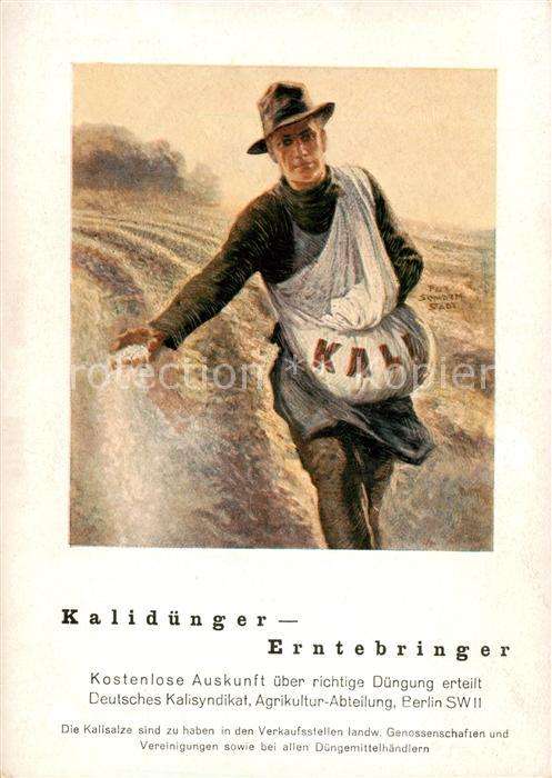Landwirtschaft Kaliduenger  Erntebringer