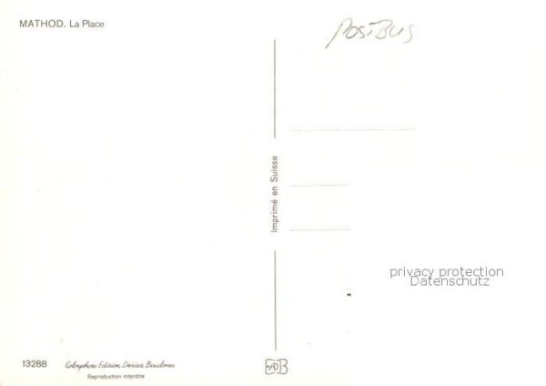 Postbus Omnibus Mathod. La Place – Bild 2