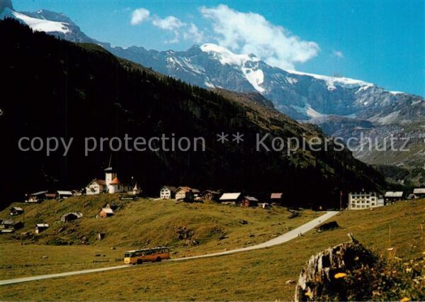 Postbus Omnibus Urnerboden am Klausenpass Claridenstock