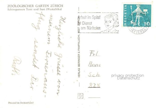 Affen Zoologischer Garten Zuerich – Bild 2