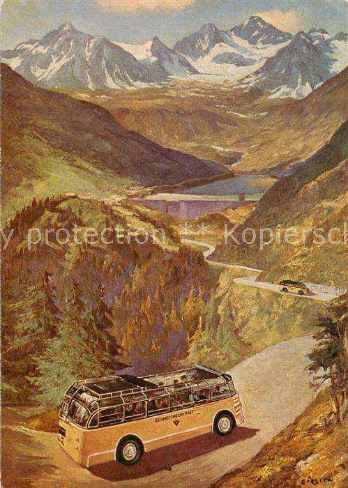 Postbus Omnibus CVW Silvretta Hochalpenstrasse