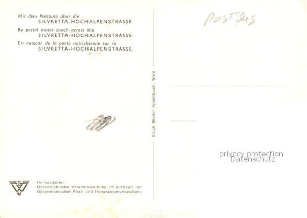 Postbus Omnibus CVW Silvretta Hochalpenstrasse – Bild 2