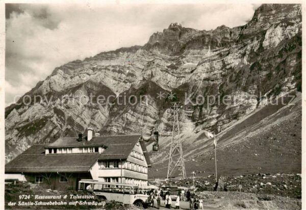 Postbus Omnibus Schwaeg alp Saentis