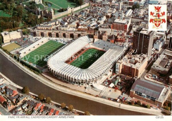 Stadion Stadium Estadio Parc yr Arfau Caerdydd Cardiff Arms Park