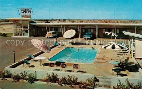 Gila Bend Arizona USA Desert Gem Motel Pool