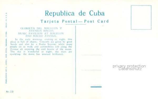 Habana Havana Glorieta del Malecon y Avenida Maceo – Bild 2