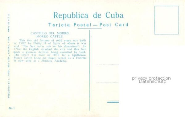 Habana Havana Castillo del Morro – Bild 2