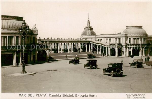Mar del Plata Argentina Rambla Bristol Entrada Norte
