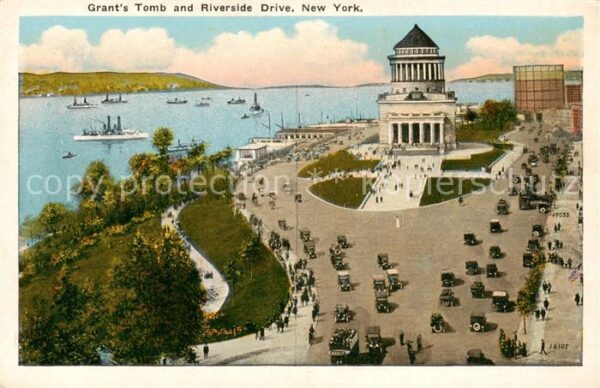 New York City Grants Tomb and Riverside Drive