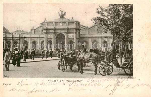 Bruxelles Bruessel Gare du Midi