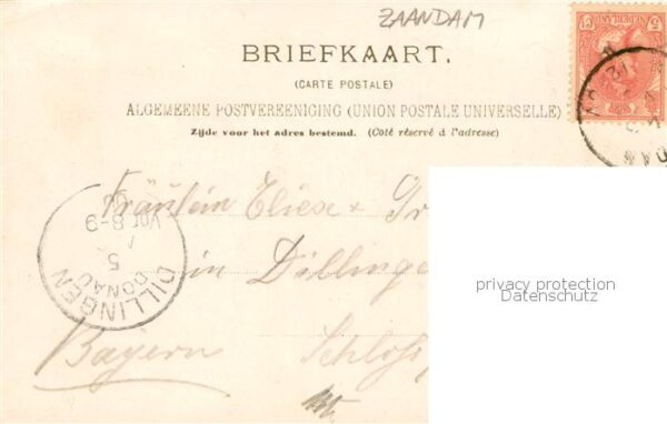 Zaandam NL Oud Zaansche kleederdrachten Kerkgang – Bild 2