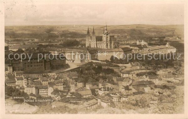 Praha Prahy Prague Pohled s rozhledny