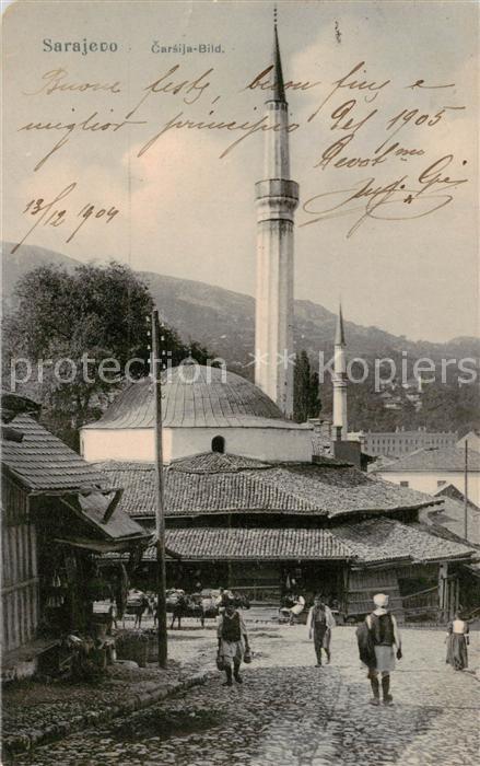 Sarajevo Bosnia-Herzegovina Carsija Bild